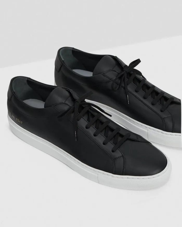 Shoes Men Theory Common Projects Mens Original Achilles Sneakers Black Shoes Men Theory Common Projects Mens Original Achilles Sneakers Black