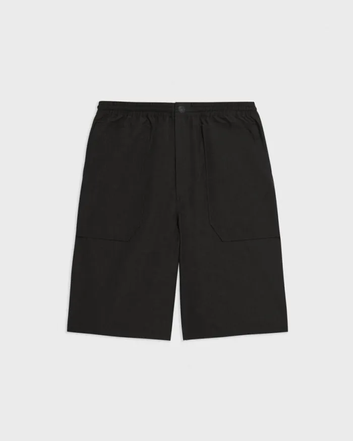 Shorts Men Theory CottonBlend PullOn Short Black