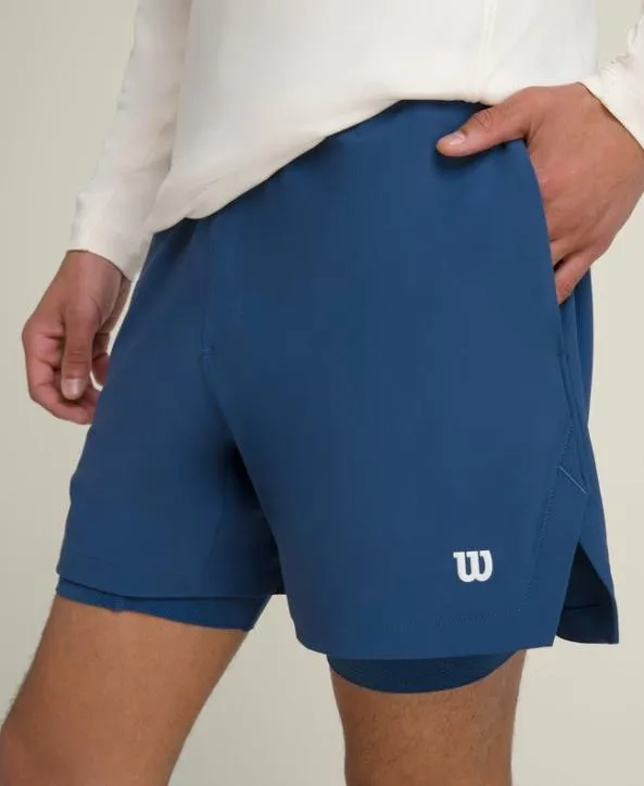 Shorts Men Wilson OffSeason Lined Training Short Ensign Blue Shorts Men Wilson OffSeason Lined Training Short Ensign Blue
