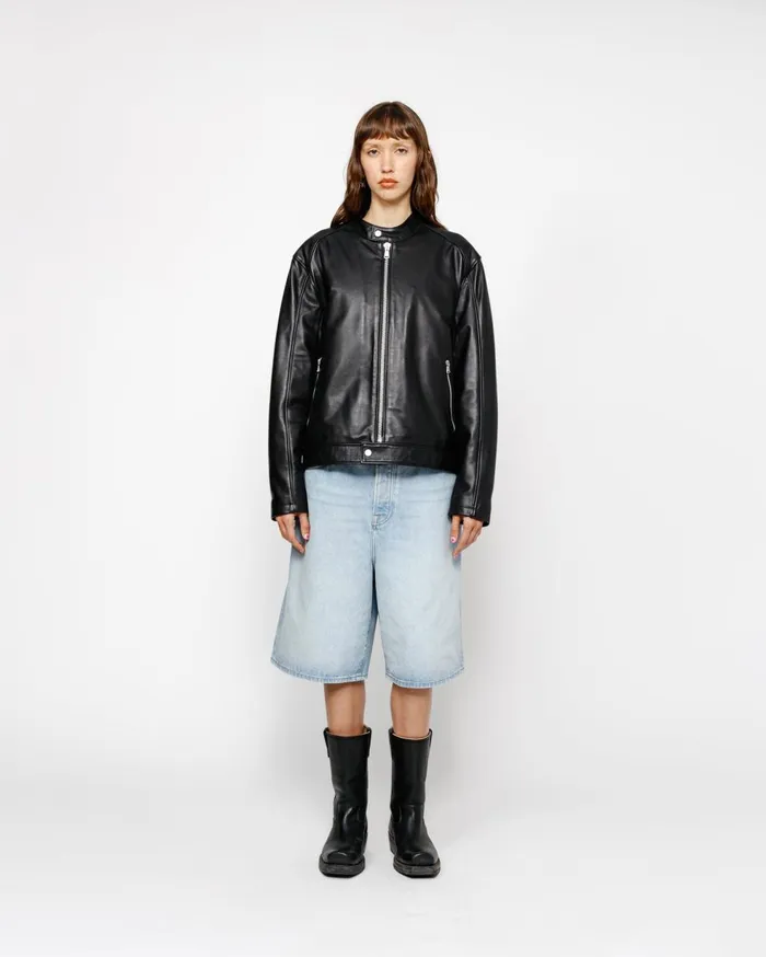 Shorts MenWomen Stussy BIG OL039 SHORT DENIM Light Wash Shorts MenWomen Stussy BIG OL039 SHORT DENIM Light Wash