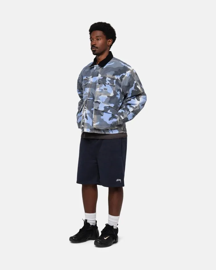 Shorts MenWomen Stussy STOCK LOGO SWEATSHORT Navy Shorts MenWomen Stussy STOCK LOGO SWEATSHORT Navy