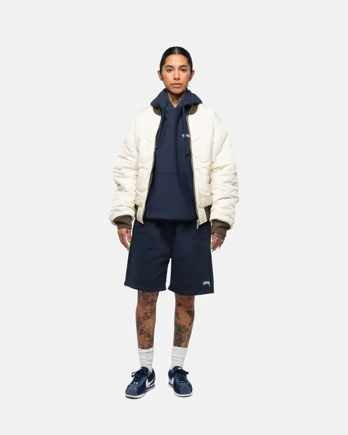 Shorts MenWomen Stussy STOCK LOGO SWEATSHORT Navy Shorts MenWomen Stussy STOCK LOGO SWEATSHORT Navy