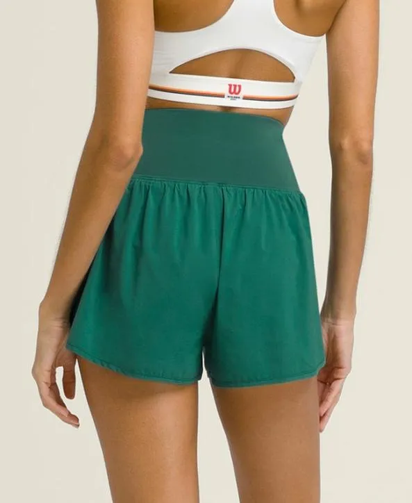Shorts Women Wilson Split Court Short Field Green Shorts Women Wilson Split Court Short Field Green