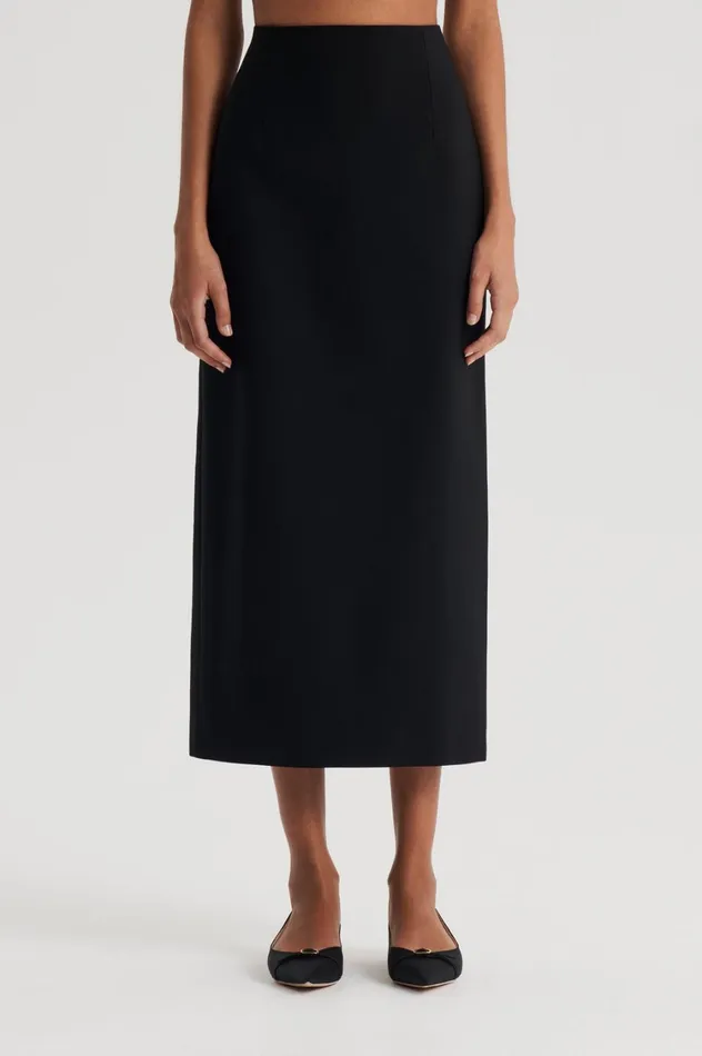 Skirts Women Scanlan Theodore MILANO PENCIL SKIRT Black Skirts Women Scanlan Theodore MILANO PENCIL SKIRT Black
