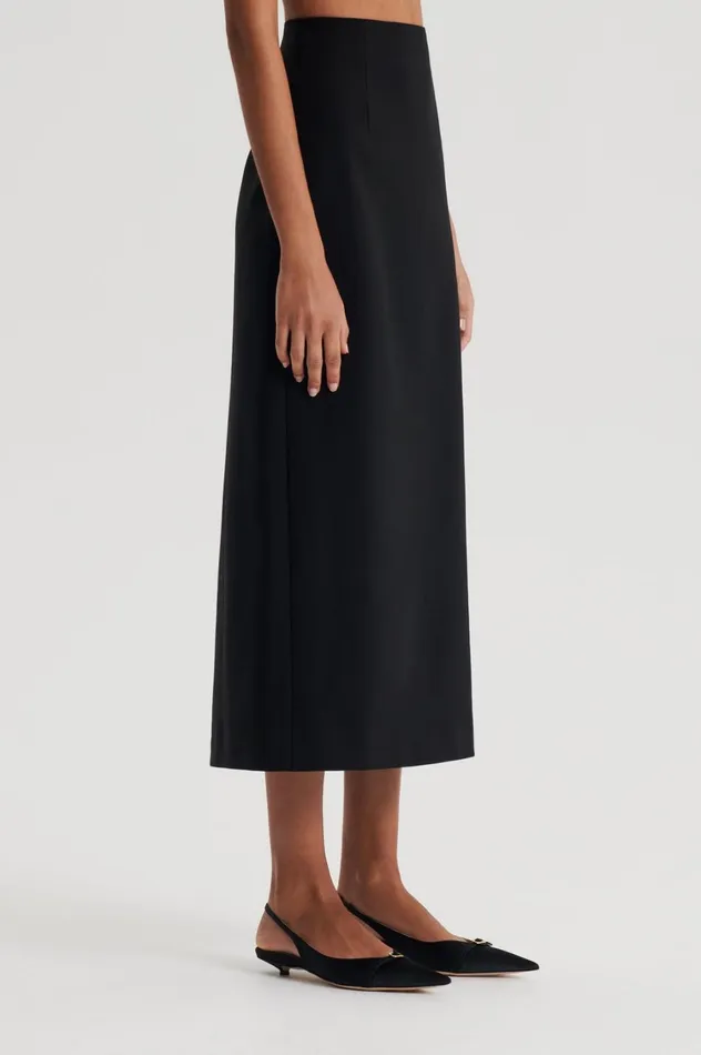 Skirts Women Scanlan Theodore MILANO PENCIL SKIRT Black Skirts Women Scanlan Theodore MILANO PENCIL SKIRT Black