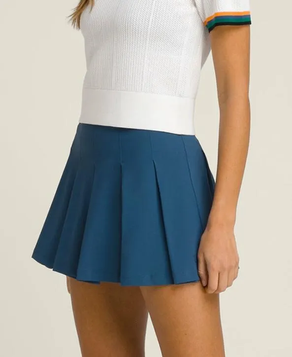 Skirts Women Wilson Classic Pleated Mini Skirt Ensign Blue