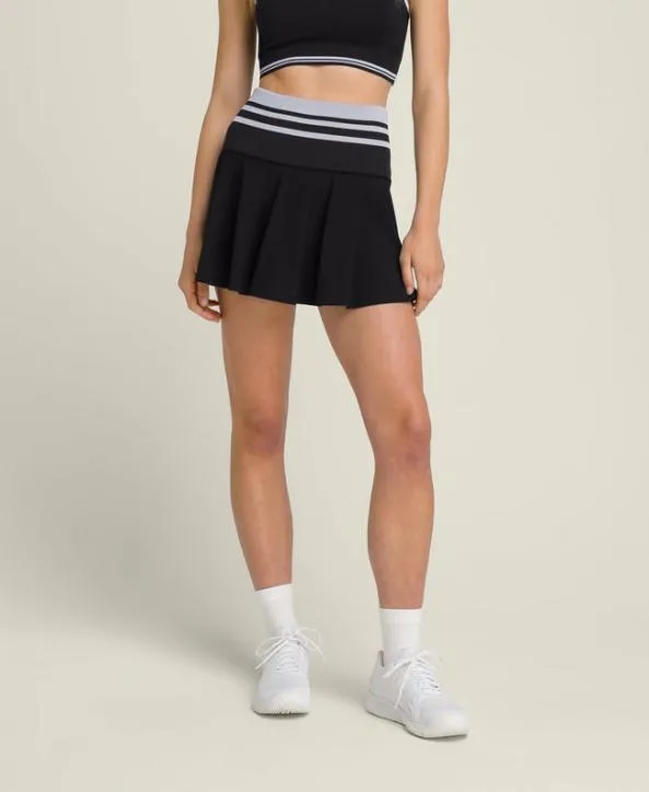 Skirts Women Wilson Midtown Skirt Perforated Black