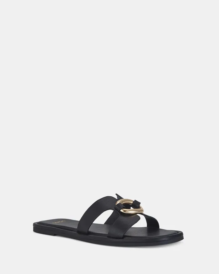 Slides Women SOREN BLACK Sandals NOVO Shoes