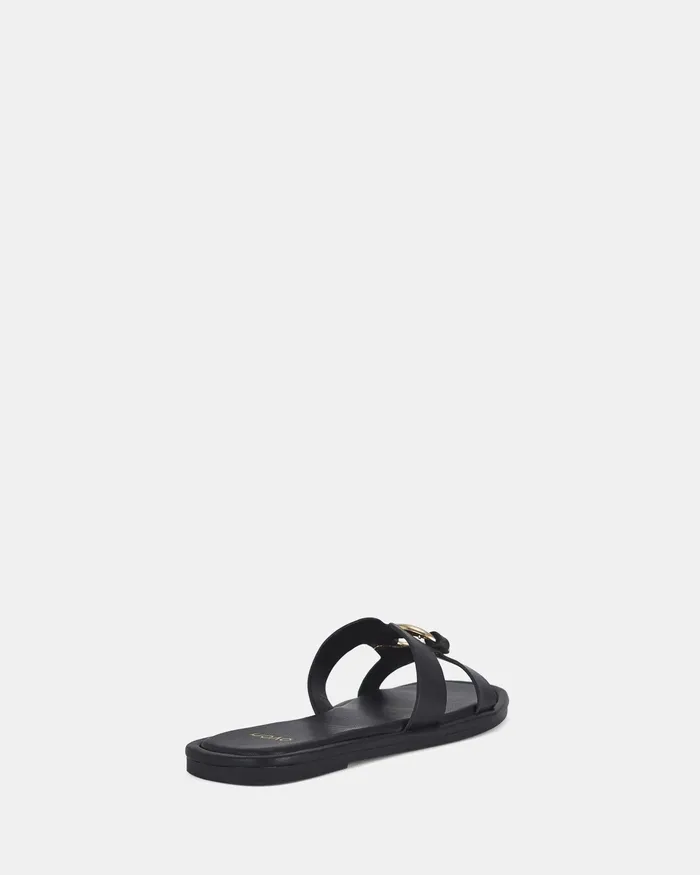 Slides Women SOREN BLACK Sandals NOVO Shoes