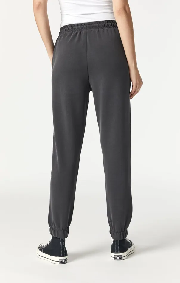 Slim Straight Sweatpants In Black Women Mavi Jeans Pants Slim Straight Sweatpants In Black Women Mavi Jeans Pants