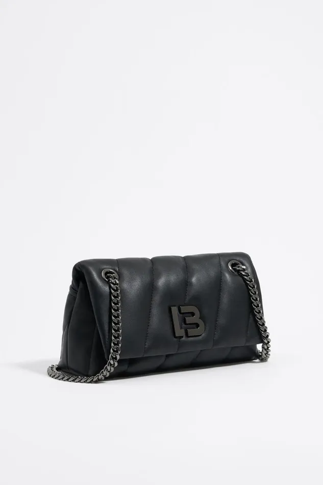 Small Black Leather Crossbody Flap Bag Black Women Bimba Y Lola Crossbody Bags Small Black Leather Crossbody Flap Bag Black Women Bimba Y Lola Crossbody Bags