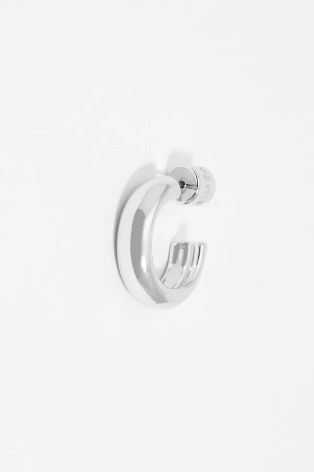 Small Silver Hoop Earrings Silver Women Bimba Y Lola Jewelry Small Silver Hoop Earrings Silver Women Bimba Y Lola Jewelry