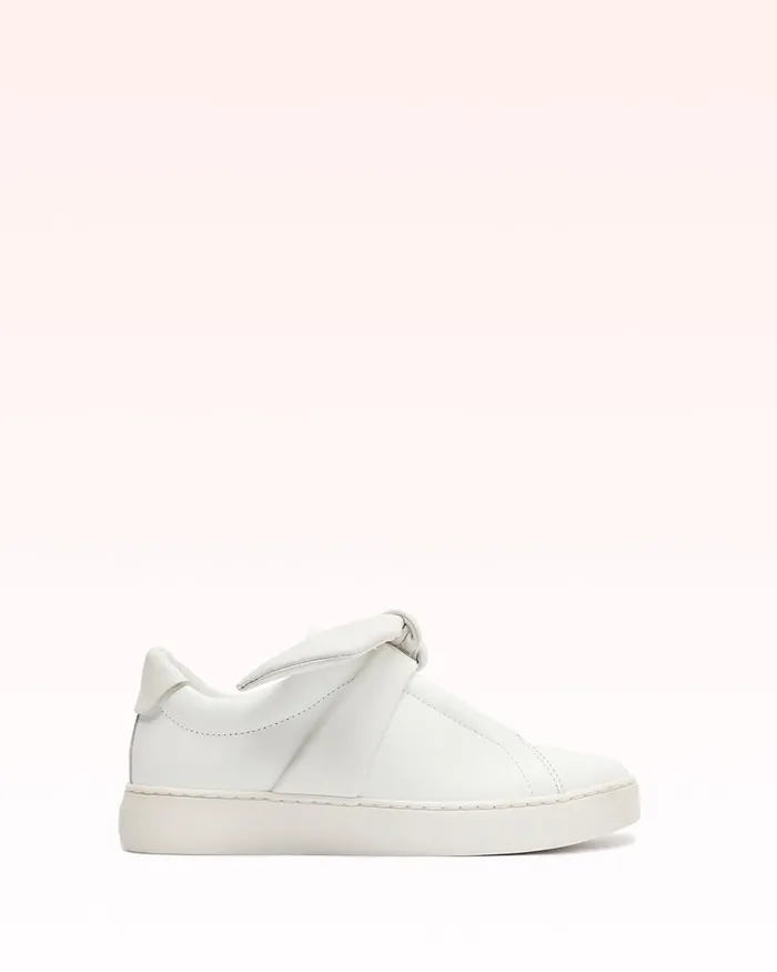 Sneakers Women Alexandre Birman Asymmetric Clarita Sneaker White Luxury White Sneakers For Casual Outfits 8211 Italian Made Shoes White