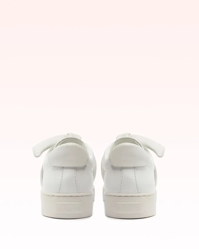 Sneakers Women Alexandre Birman Asymmetric Clarita Sneaker White Luxury White Sneakers For Casual Outfits 8211 Italian Made Shoes White