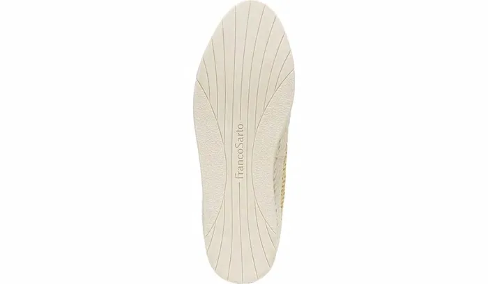 Sneakers Women Franco Sarto Franco Hyria Platform Sneaker Yellow Woven Leather