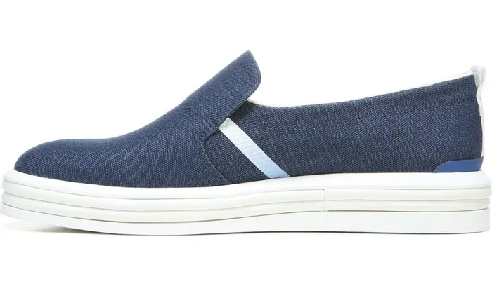Sneakers Women Franco Sarto Franco Maldives Slip On Sneaker French Navy Leather