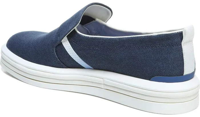 Sneakers Women Franco Sarto Franco Maldives Slip On Sneaker French Navy Leather