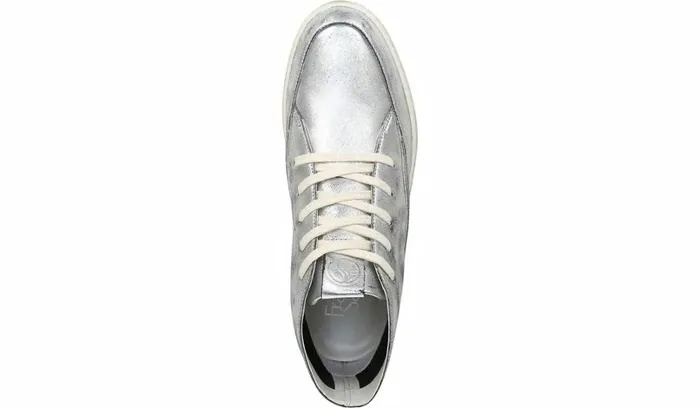 Sneakers Women Franco Sarto Franco Pryce Mid Top Sneaker Silver Leather