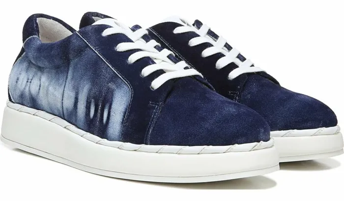 Sneakers Women Franco Sarto Sarto Quinn Sneaker Indigo Suede