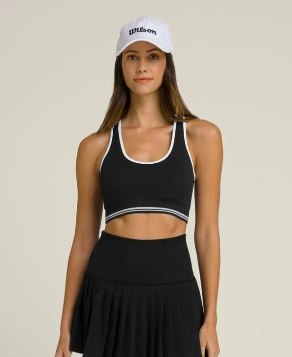 Sports Bras Women Wilson Ace Seamless Bra Top Black