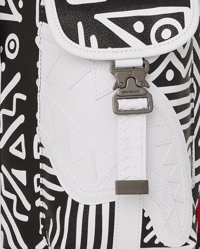 SPRAYGROUND AI8 AFRICAN INTELLIGENCE 8211 ORIGIN STORY MONTE CARLO Bags
