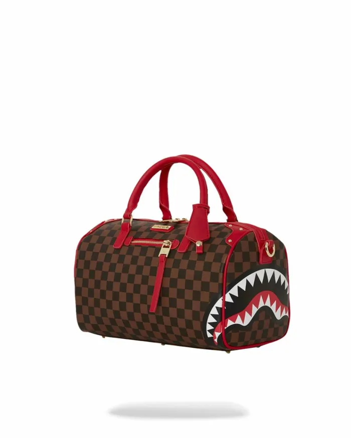 SPRAYGROUND ALL OR NOTHING SHARKS IN PARIS MINI DUFFLE Bags