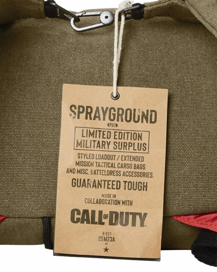 SPRAYGROUND CALL OF DUTY FLYING ASSASSINS PARACHUTE CHESTPACK Bags