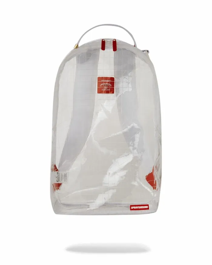SPRAYGROUND CLEAR VISION SHARKS IN PARIS 8211 100 ALL CLEAR DLX BACKPACK Bags