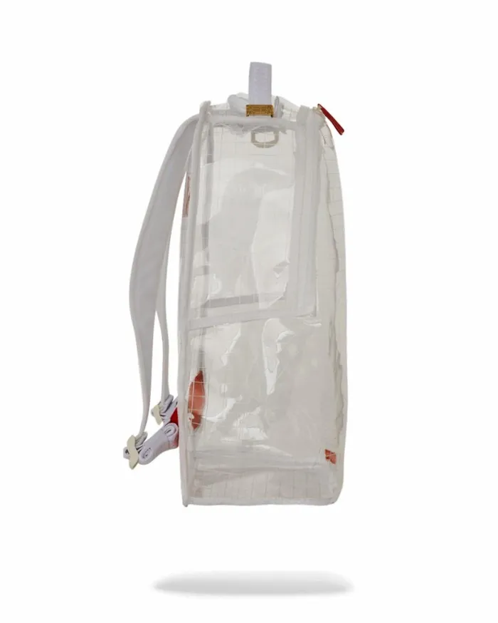SPRAYGROUND CLEAR VISION SHARKS IN PARIS 8211 100 ALL CLEAR DLX BACKPACK Bags SPRAYGROUND CLEAR VISION SHARKS IN PARIS 8211 100 ALL CLEAR DLX BACKPACK Bags