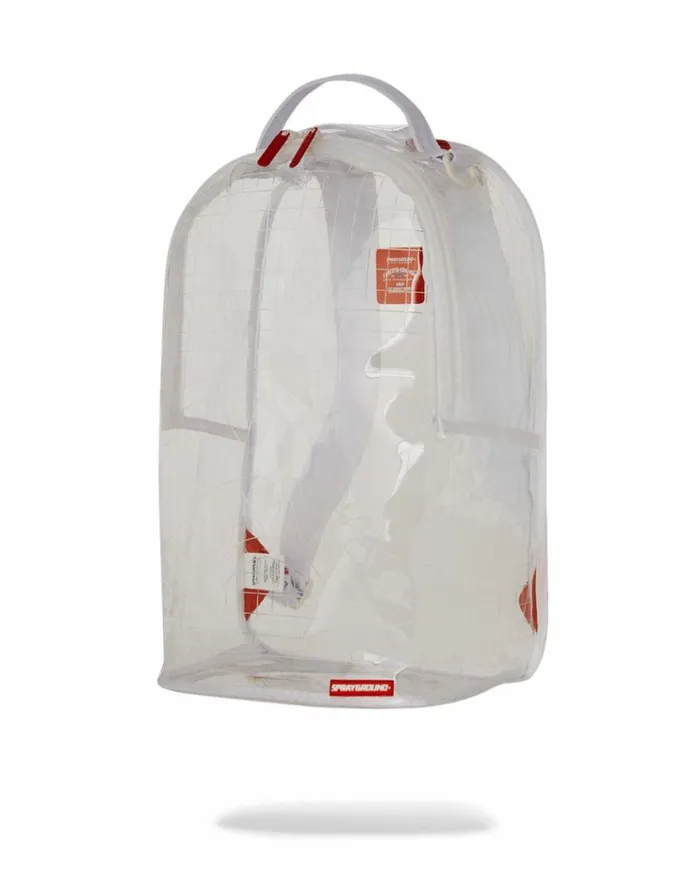SPRAYGROUND CLEAR VISION SHARKS IN PARIS 8211 100 ALL CLEAR DLX BACKPACK Bags SPRAYGROUND CLEAR VISION SHARKS IN PARIS 8211 100 ALL CLEAR DLX BACKPACK Bags