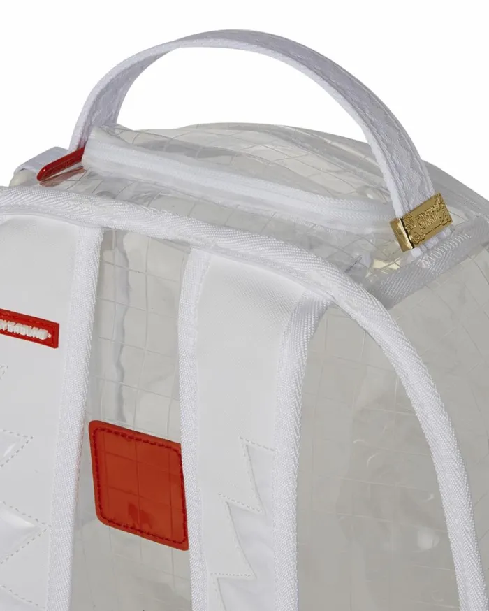 SPRAYGROUND CLEAR VISION SHARKS IN PARIS 8211 100 ALL CLEAR DLX BACKPACK Bags SPRAYGROUND CLEAR VISION SHARKS IN PARIS 8211 100 ALL CLEAR DLX BACKPACK Bags