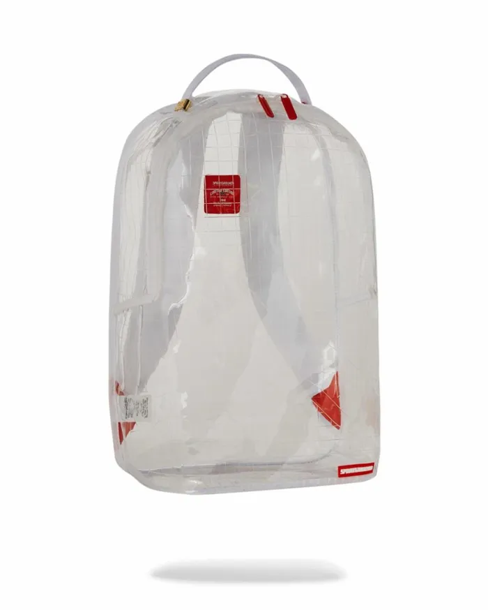 SPRAYGROUND CLEAR VISION SHARKS IN PARIS 8211 100 ALL CLEAR DLX BACKPACK Bags SPRAYGROUND CLEAR VISION SHARKS IN PARIS 8211 100 ALL CLEAR DLX BACKPACK Bags