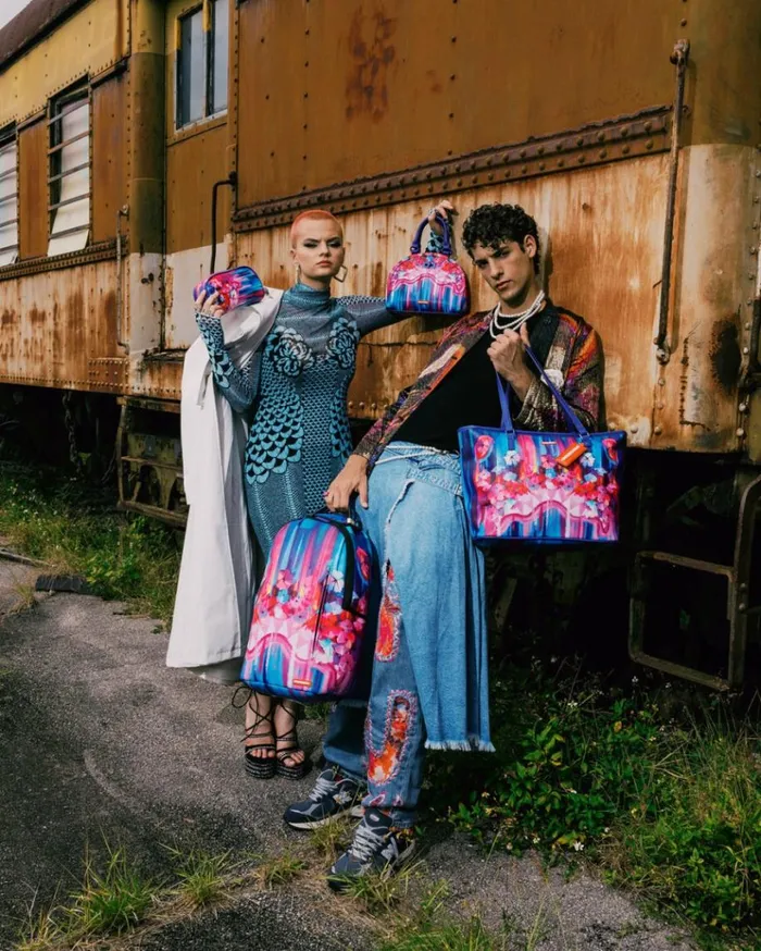 SPRAYGROUND FLORA BOTANICA TOTE Bags