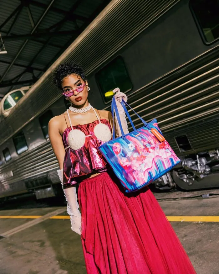 SPRAYGROUND FLORA BOTANICA TOTE Bags