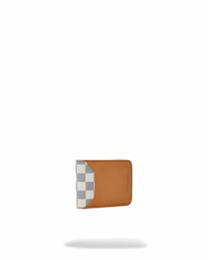 SPRAYGROUND HENNY LATTE ELASTIC BIFOLD WALLET Bags