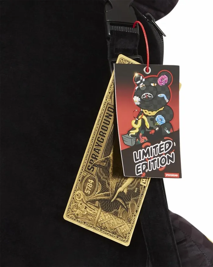 SPRAYGROUND JARDIN D039EDEN MONEYBEAR TEDDYBEAR BACKPACK Bags