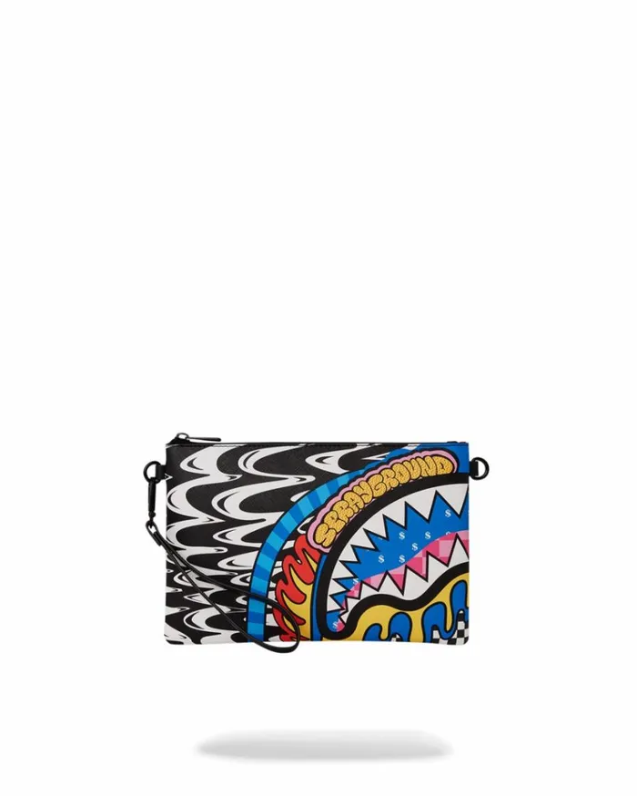 SPRAYGROUND MOSH PIT CROSSOVER CLUTCH Bags