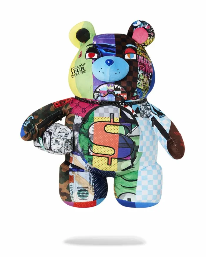 SPRAYGROUND SHARK MASTERPIECES MONEYBEAR TEDDYBEAR BACKPACK Bags