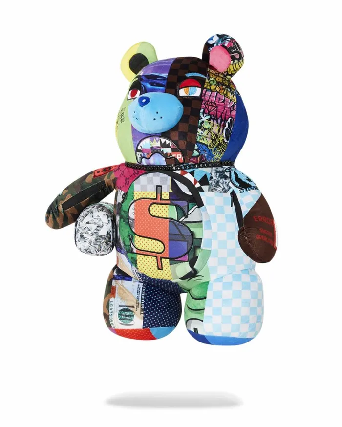 SPRAYGROUND SHARK MASTERPIECES MONEYBEAR TEDDYBEAR BACKPACK Bags
