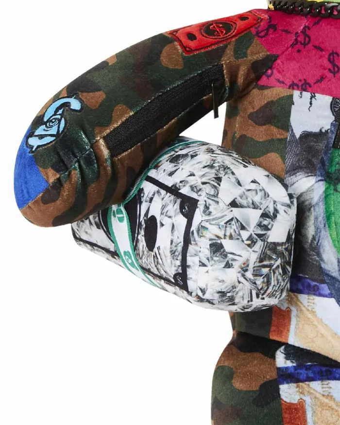 SPRAYGROUND SHARK MASTERPIECES MONEYBEAR TEDDYBEAR BACKPACK Bags