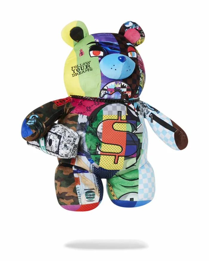 SPRAYGROUND SHARK MASTERPIECES MONEYBEAR TEDDYBEAR BACKPACK Bags
