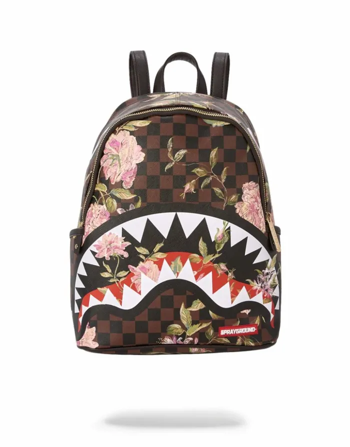 SPRAYGROUND SHARKFLOWER SAVAGE BACKPACK SMALLER MORE ELEGANT BACKPACK Bags