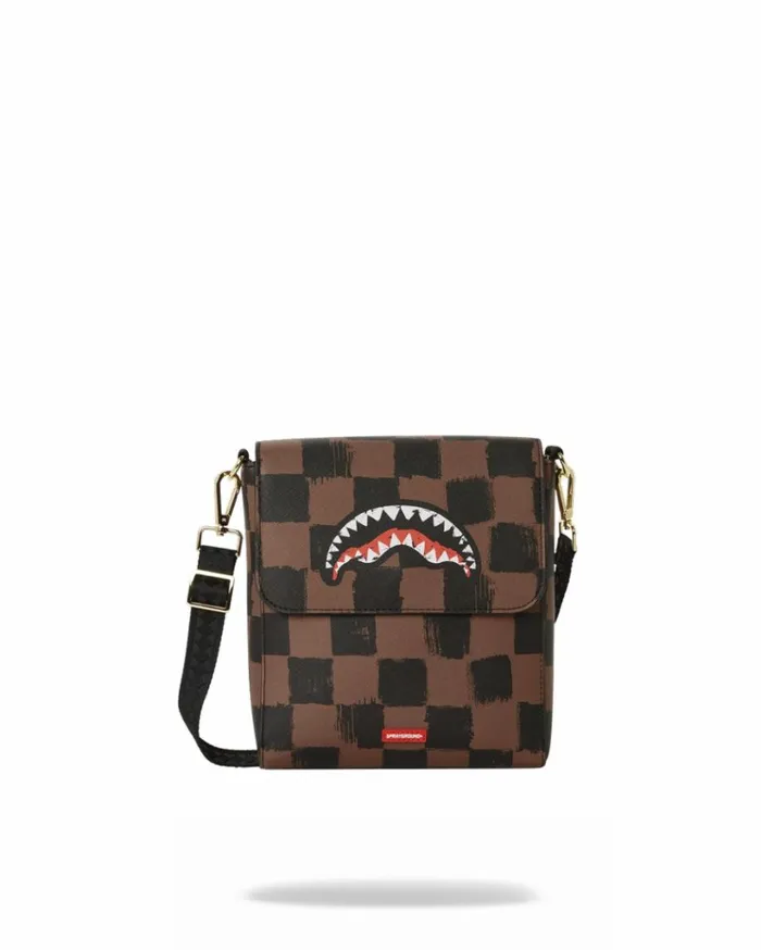 SPRAYGROUND SHARKS IN PARIS VANQUISH LARGE SLING CROSSBODY Bags