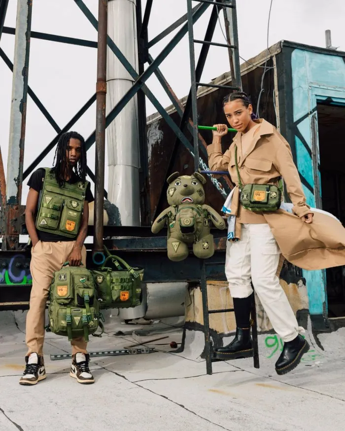 SPRAYGROUND SPECIAL OPS FULL THROTTLE BRICKSIDE BAG Bags