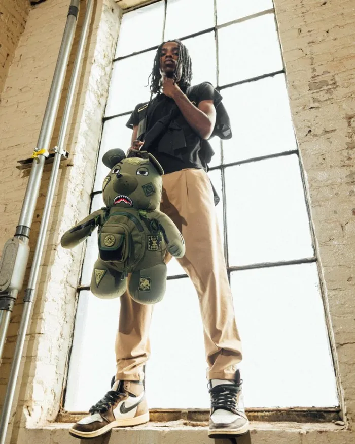 SPRAYGROUND SPECIAL OPS FULL THROTTLE MONEYBEAR TEDDYBEAR BACKPACK Bags
