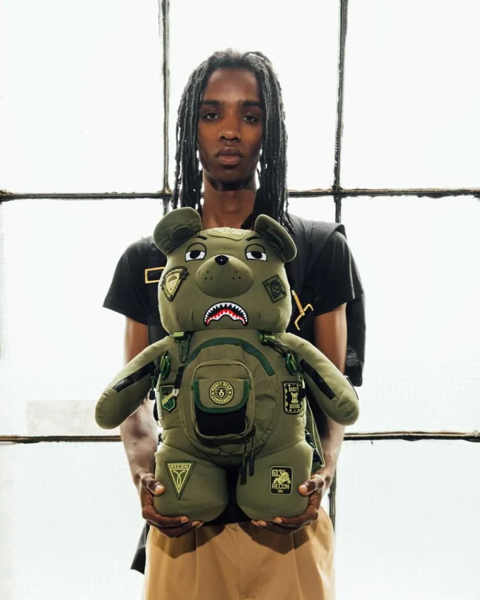 SPRAYGROUND SPECIAL OPS FULL THROTTLE MONEYBEAR TEDDYBEAR BACKPACK Bags