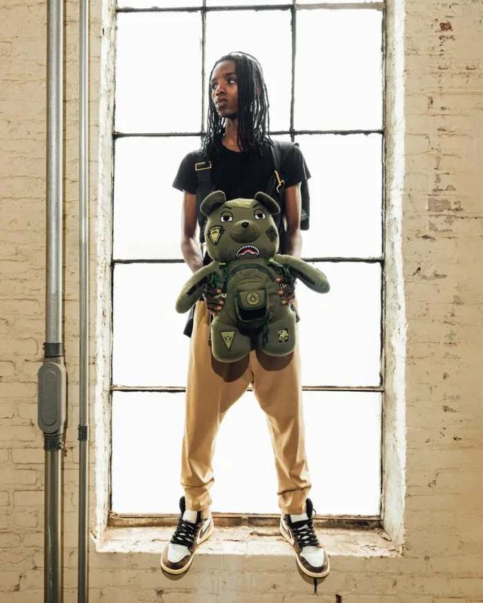 SPRAYGROUND SPECIAL OPS FULL THROTTLE MONEYBEAR TEDDYBEAR BACKPACK Bags