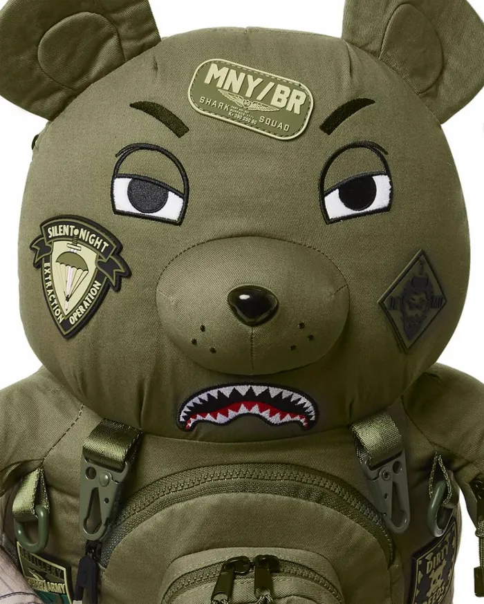 SPRAYGROUND SPECIAL OPS FULL THROTTLE MONEYBEAR TEDDYBEAR BACKPACK Bags