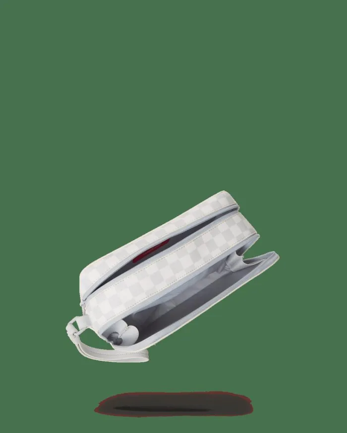 SPRAYGROUND SPLIT THE CHECK PEARL TOILETRY BAG Bags