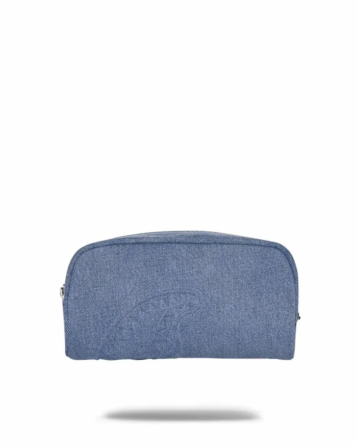 SPRAYGROUND STONE WASHED SHARK PENCIL POUCH Bags